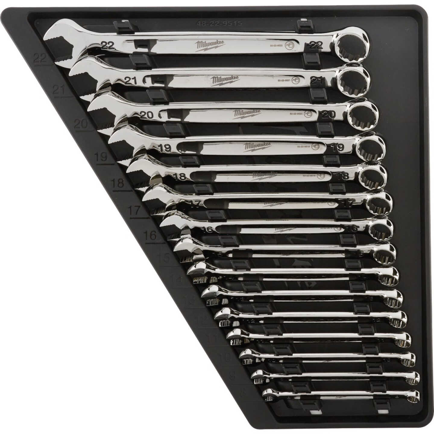 Milwaukee Metric 12-Point Combination Wrench Set (15-Piece) Image 12