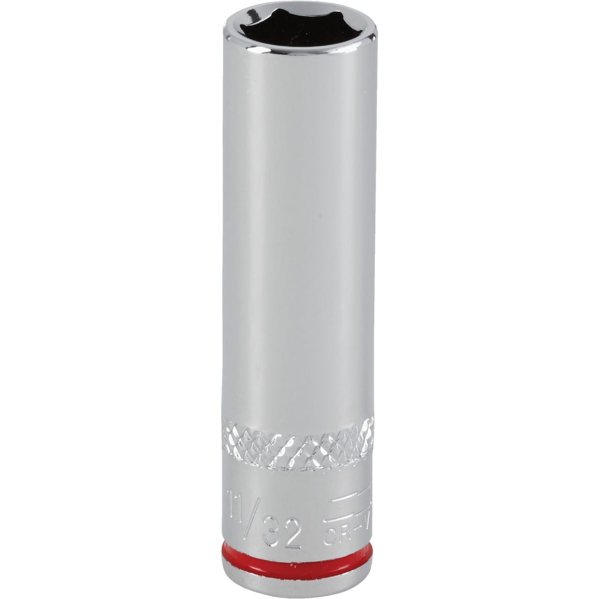 Channellock 1/4 In. Drive 11/32 In. 6-Point Deep Standard Socket
