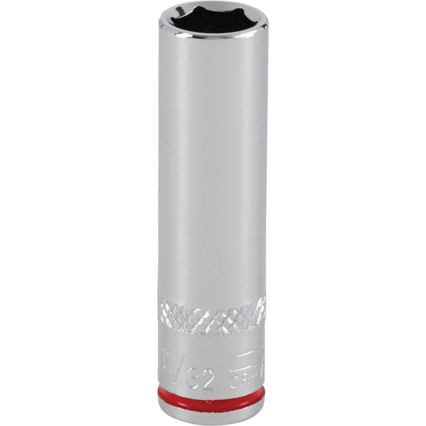 Channellock 1/4 In. Drive 11/32 In. 6-Point Deep Standard Socket Image 1