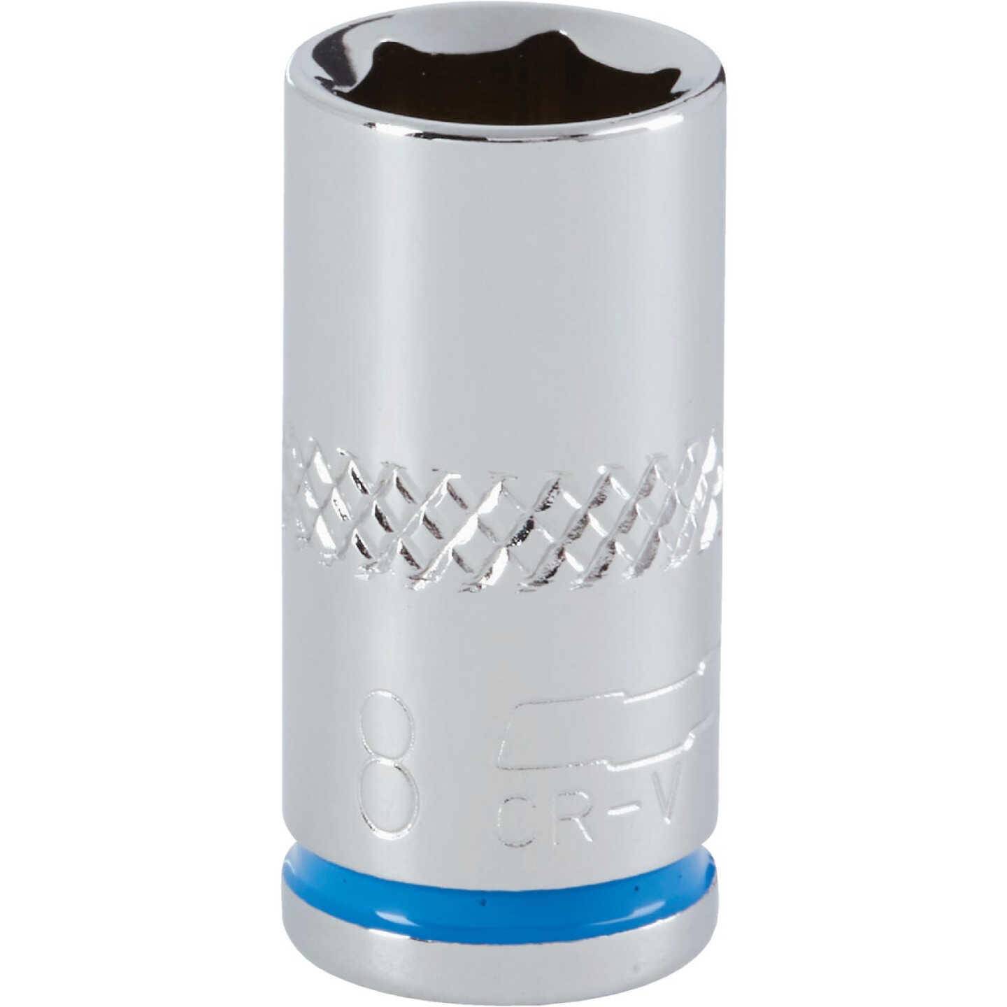 Channellock 1/4 In. Drive 8 mm 6-Point Shallow Metric Socket Image 1