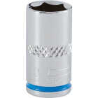 Channellock 1/4 In. Drive 9 mm 6-Point Shallow Metric Socket Image 1