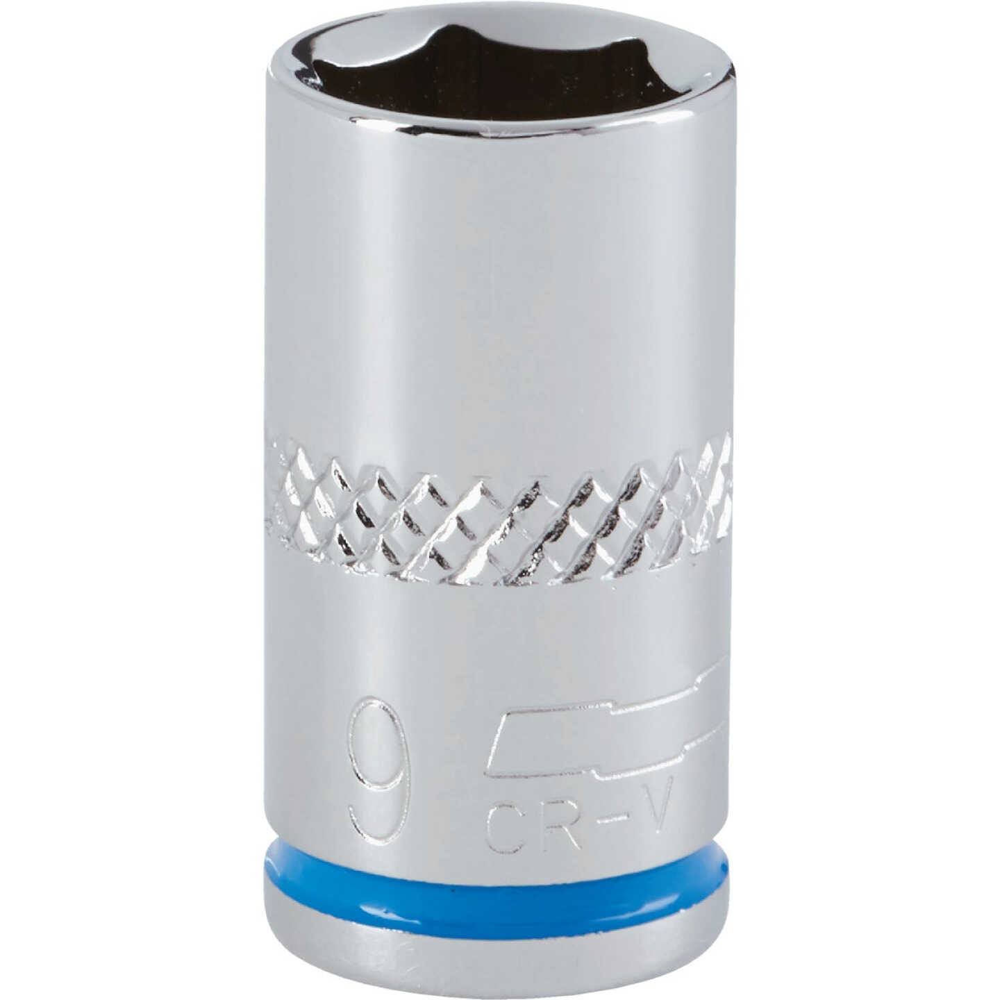 Channellock 1/4 In. Drive 9 mm 6-Point Shallow Metric Socket Image 1