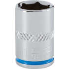 Channellock 1/4 In. Drive 11 mm 6-Point Shallow Metric Socket Image 1