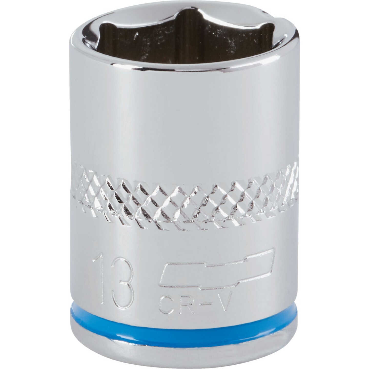 Channellock 1/4 In. Drive 13 mm 6-Point Shallow Metric Socket Image 1