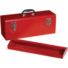 20 In. Red Steel Toolbox Image 1