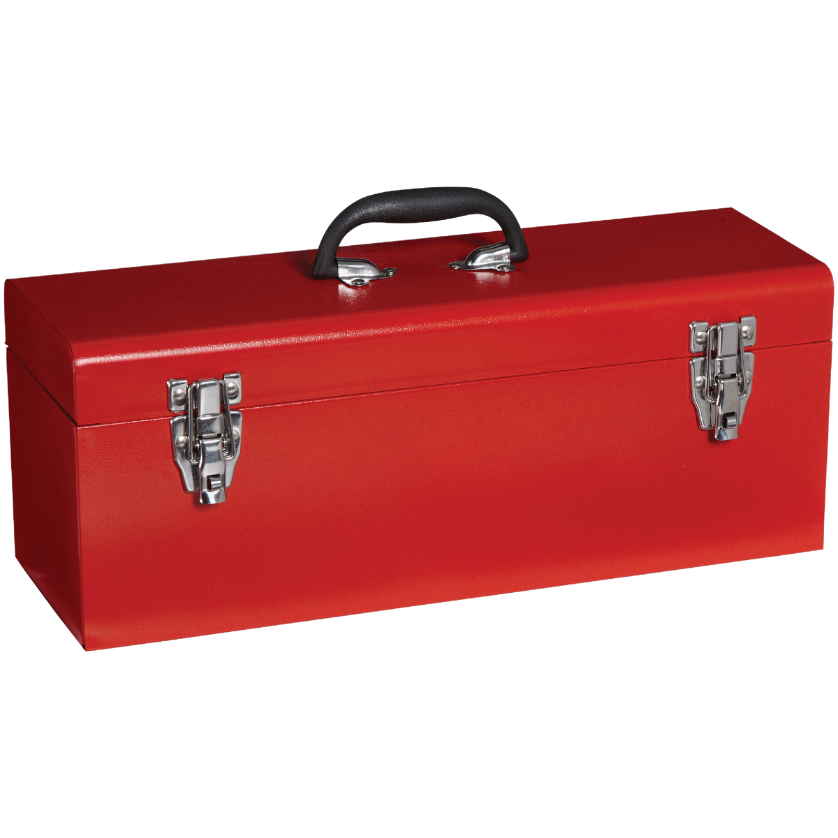 20 In. Red Steel Toolbox Image 2