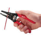 Milwaukee 7 In. 10 AWG to 20 AWG Solid/Stranded Wire Stripper/Cutter Image 2