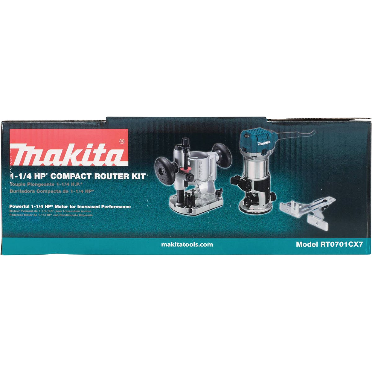 Makita 6.5-Amp 1.25 HP Variable Speed Compact Router Kit Image 11