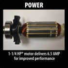 Makita 6.5-Amp 1.25 HP Variable Speed Compact Router Kit Image 5