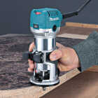 Makita 6.5-Amp 1.25 HP Variable Speed Compact Router Kit Image 7