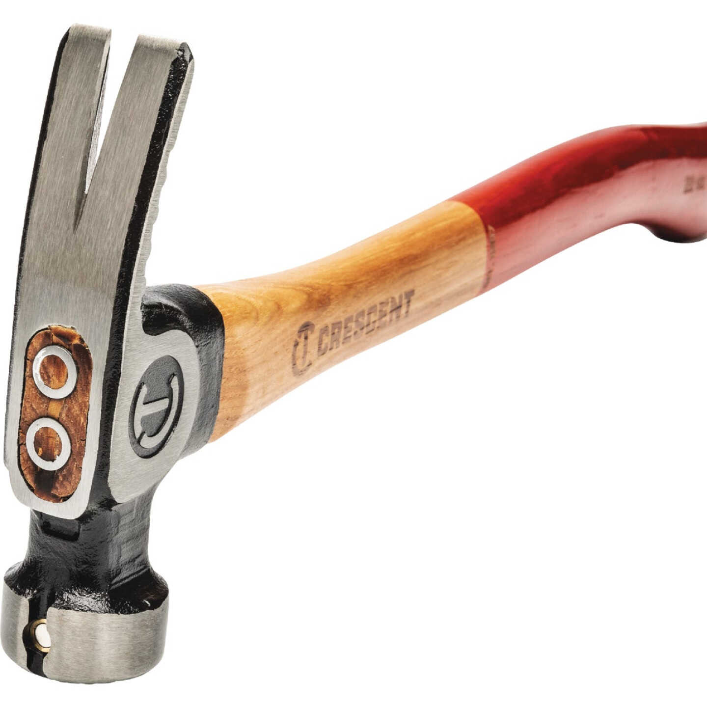 Crescent 22 Oz. Milled-Face Framing Hammer with Hickory Handle Image 2