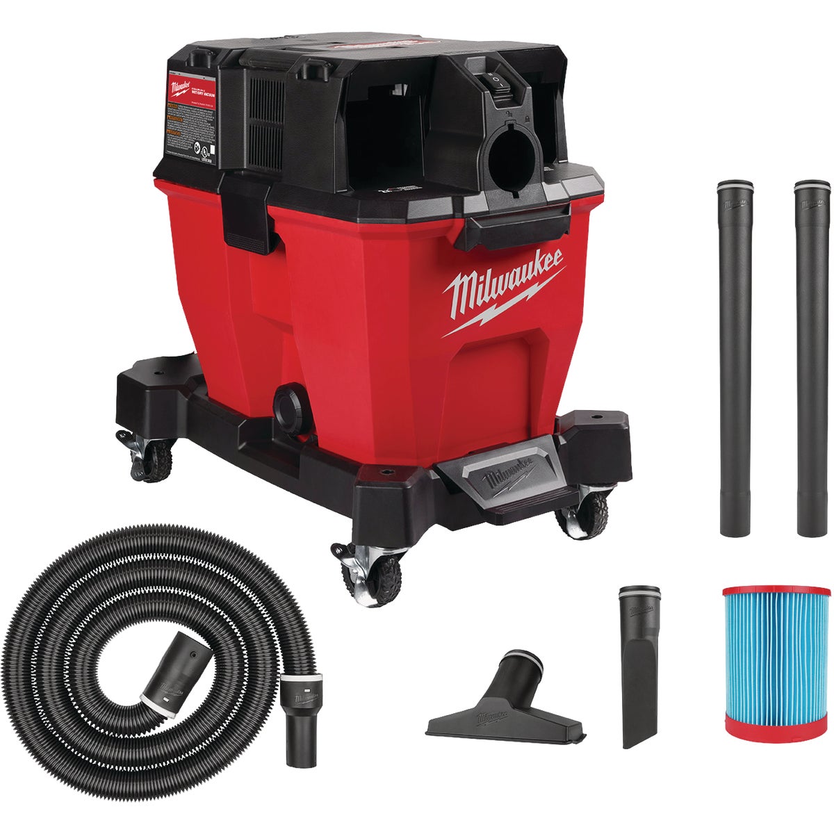 Milwaukee M18 FUEL 18 Volt 9 Gal. 4.25-Peak HP Lithium-Ion Brushless Cordless Wet/Dry Vacuum (Tool Only) Image 1