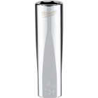 Milwaukee 3/8 In. Drive 1/2 In. 6-Point Deep Standard Socket with FOUR FLAT Sides Image 1