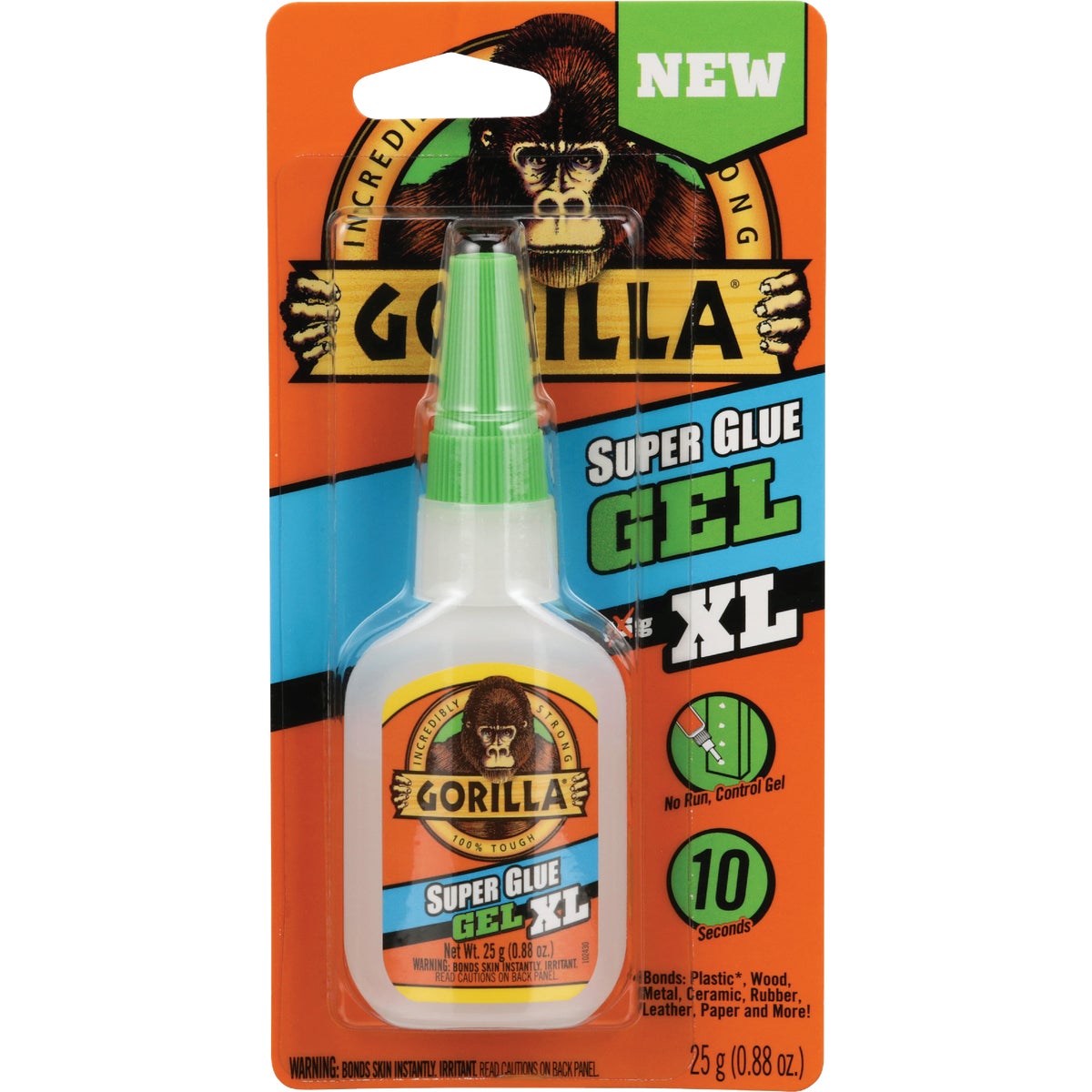 Gorilla 0.88 Oz. Gel Super Glue XL