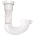 Do it Best 1-1/4 In. x 1-1/2 In. White Plastic J-Bend Image 3