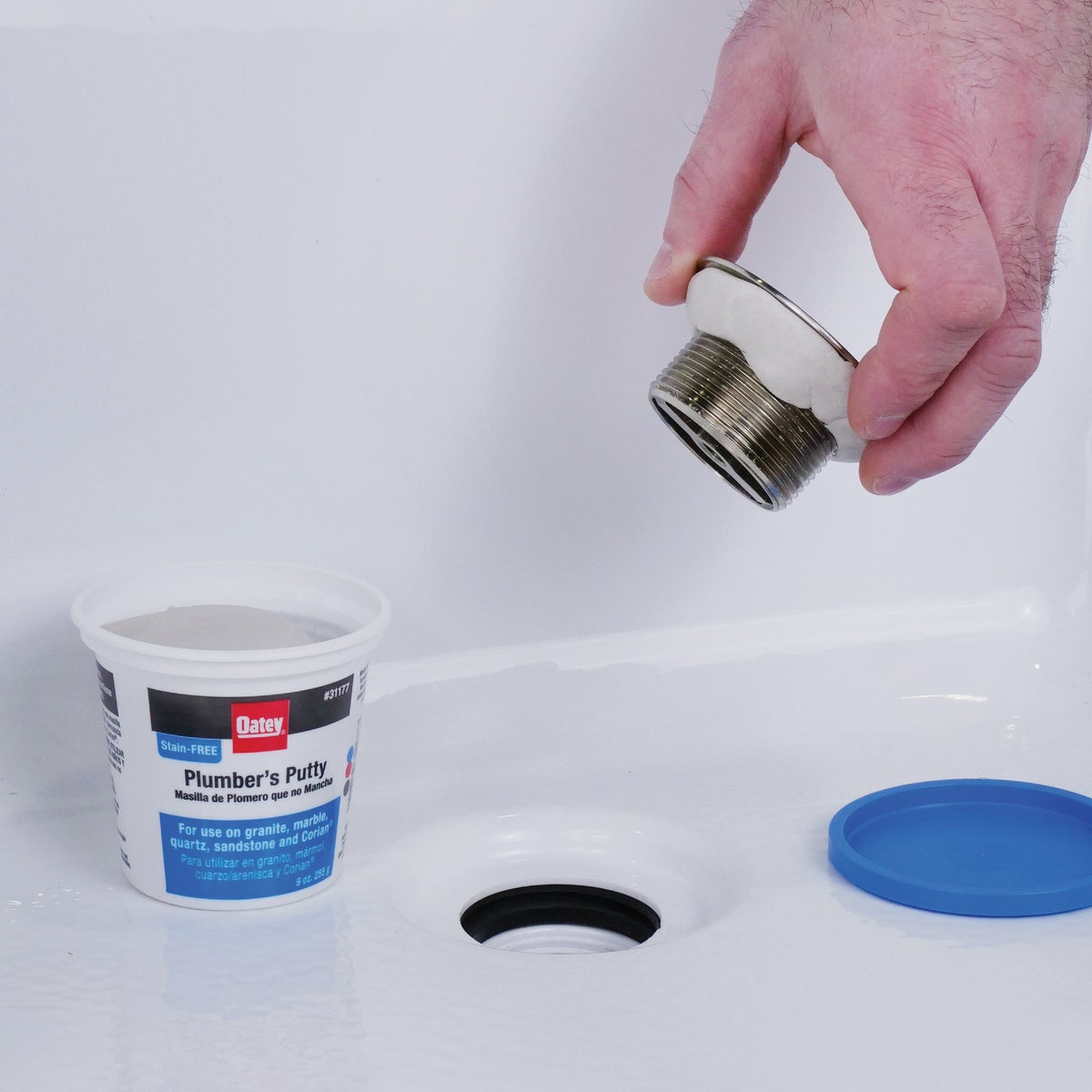 Oatey 9 Oz. Stain-Free Plumber's Putty Image 2