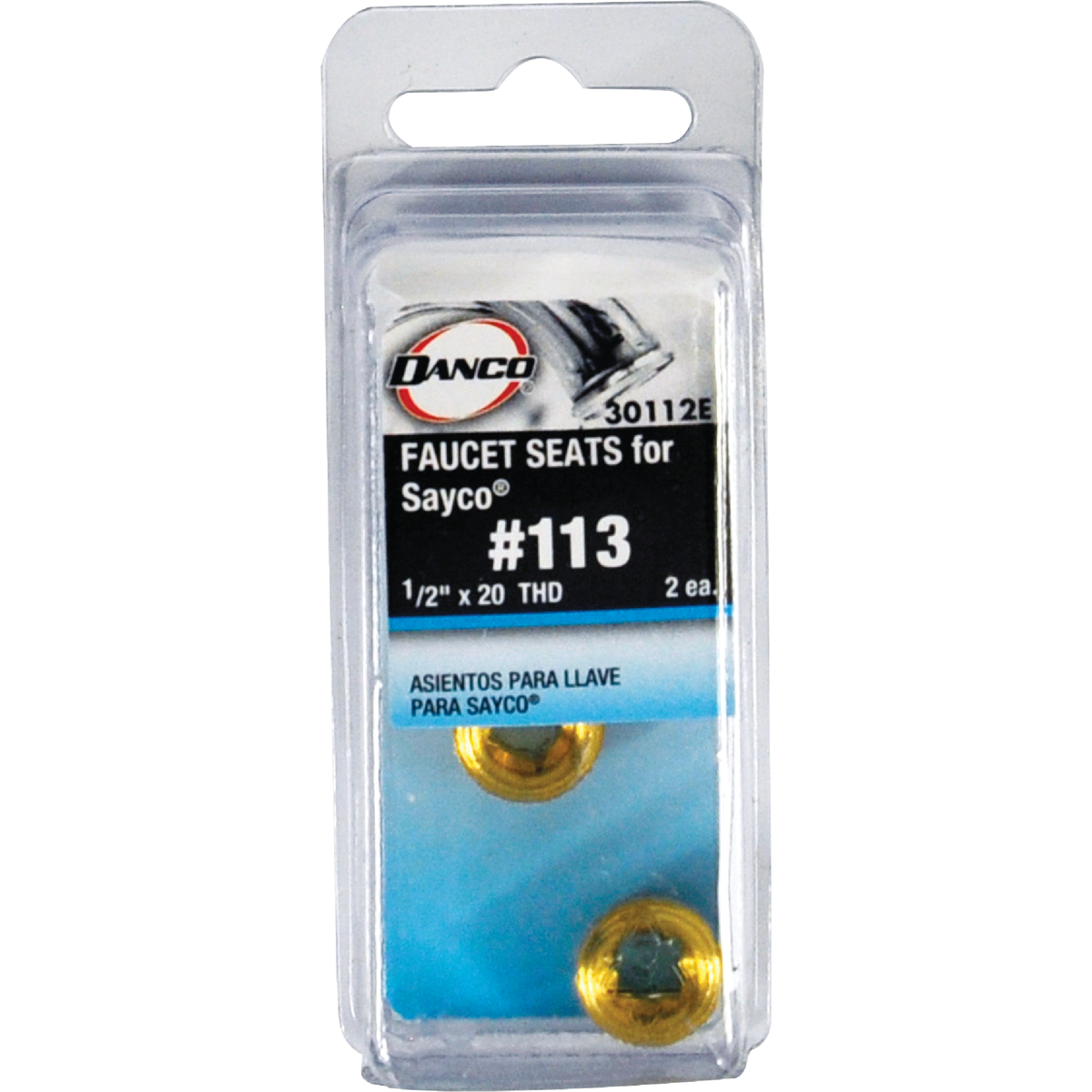 Danco #113 Sayco 1/2 In. x 20 Thread Size Bibb Seat (2-Pack) Image 2