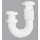 Do it Best 1-1/2 In. or 1-1/4 In. x 1-1/2 In. Flexible White Plastic J-Bend, Extendable to 11 In. Image 1