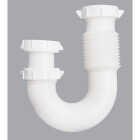 Do it Best 1-1/2 In. or 1-1/4 In. x 1-1/2 In. Flexible White Plastic J-Bend, Extendable to 11 In. Image 1