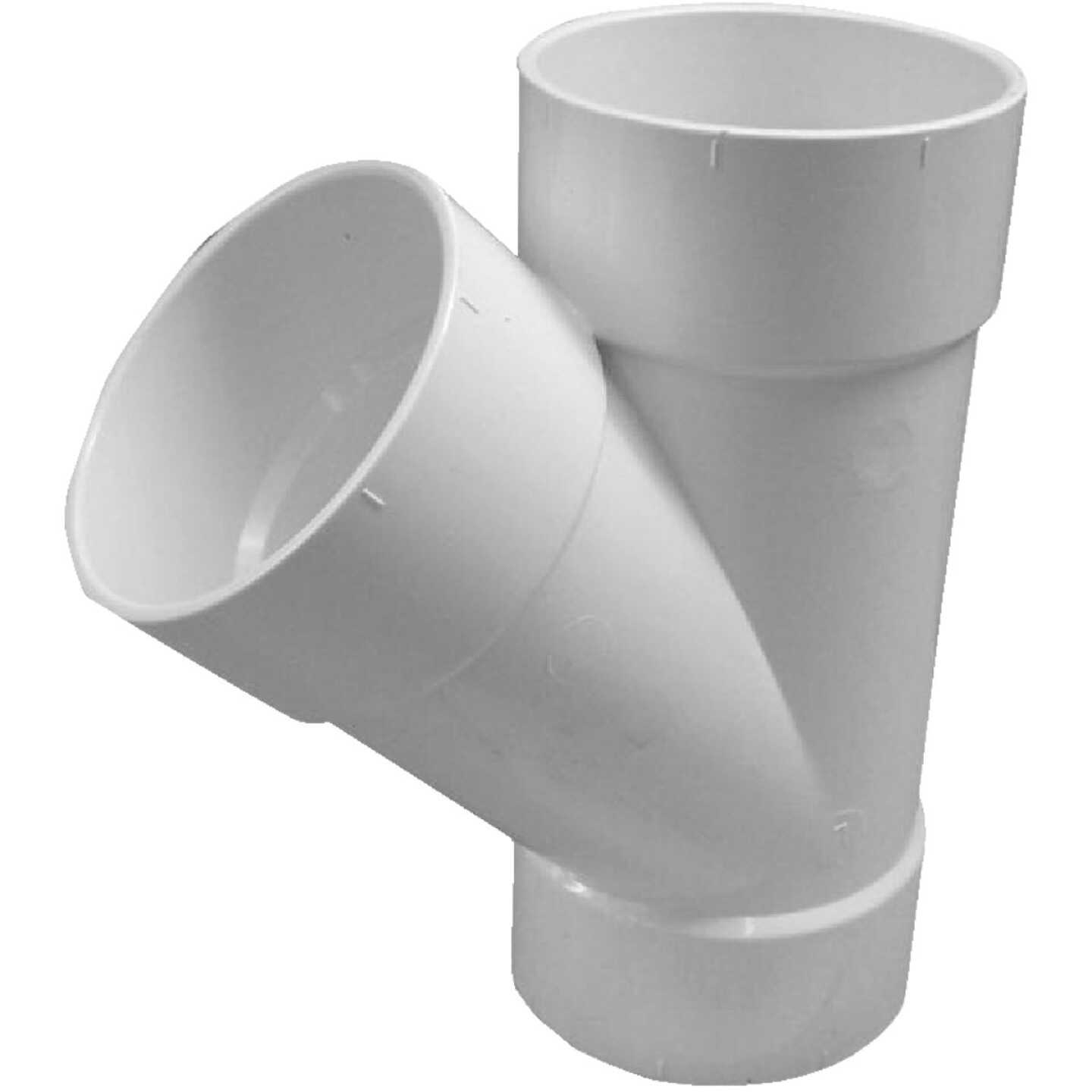 IPEX SDR 35 Hub 3 In. PVC Sewer and Drain Wye Image 1