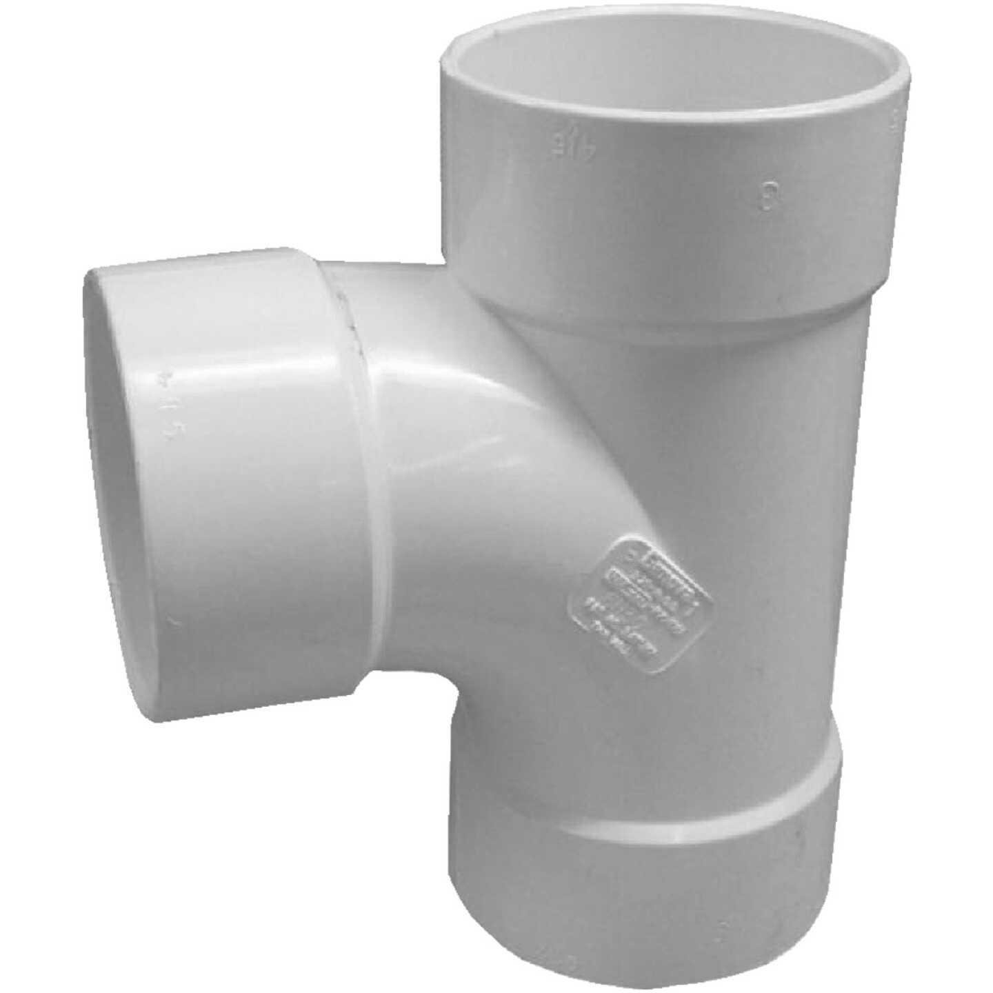 IPEX Sanitary Tee 3 In. PVC Sewer and Drain Tee Image 1