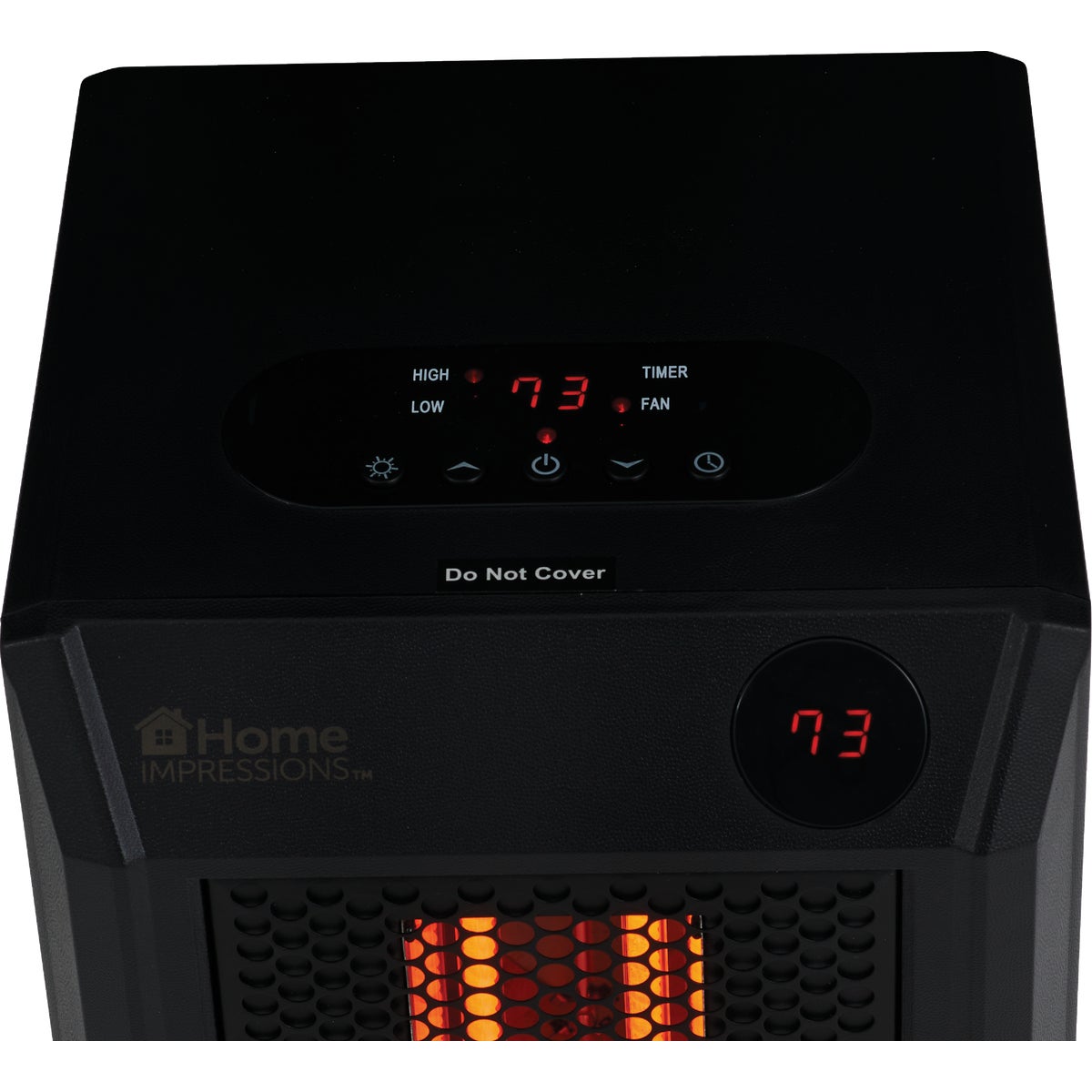 Home Impressions 1500W 120V Quartz Heater with Remote Image 4