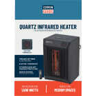 Home Impressions 1500W 120V Quartz Heater with Remote Image 2