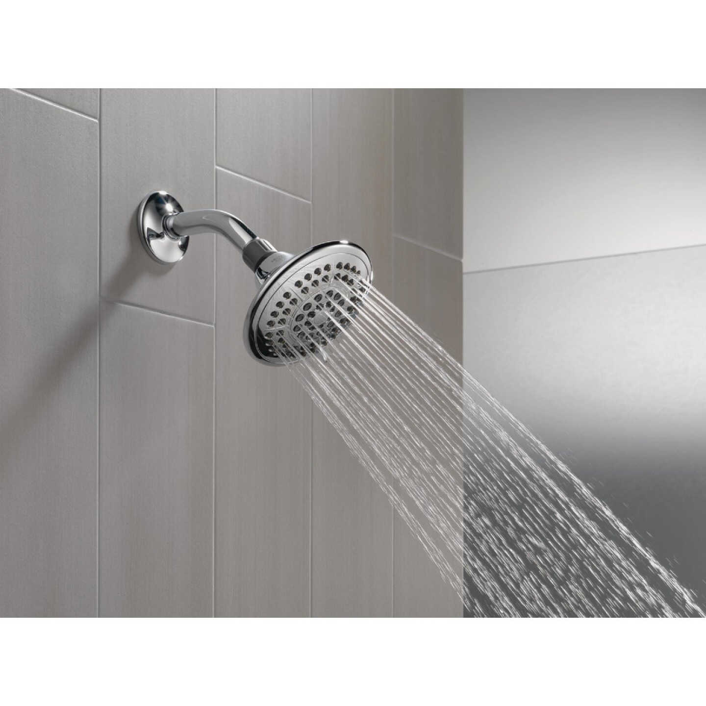 Delta 5-Spray 1.8 GPM Fixed Shower Head, Chrome Image 4
