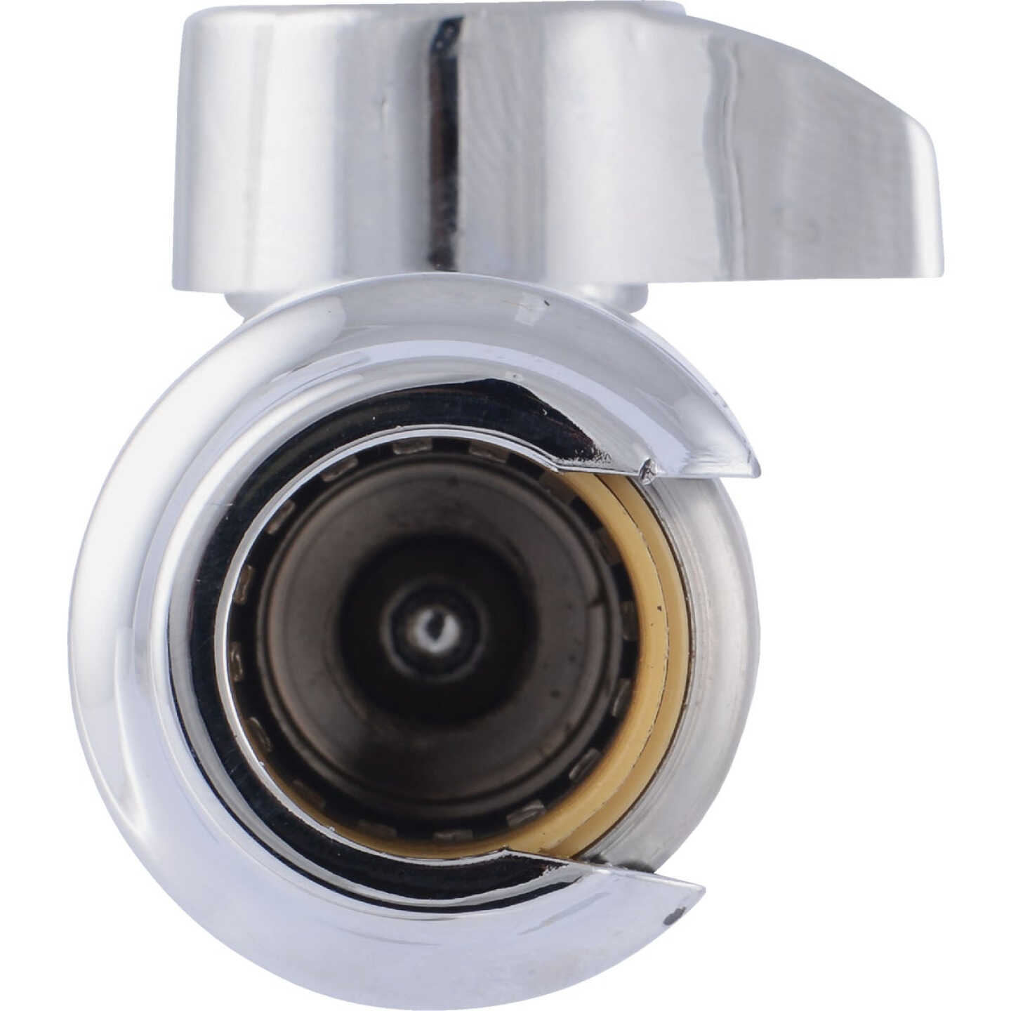 SharkBite 1/2 In. x 3/8 In. Compression Brass Straight Stop Valve Image 6