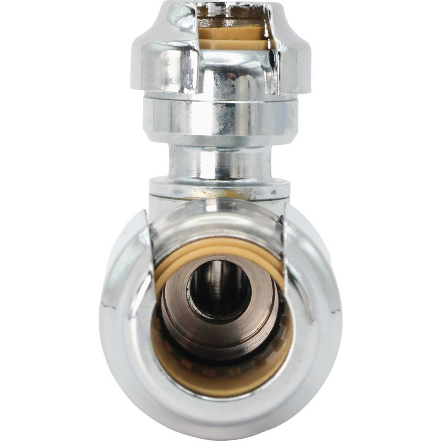 SharkBite 1/2 In. SB x 1/4 In. OD Quick Connect Angle Valve Image 3