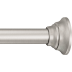 Moen 44 In. To 72 In. Straight Adjustable Tension Shower Rod, Brushed Nickel Image 1