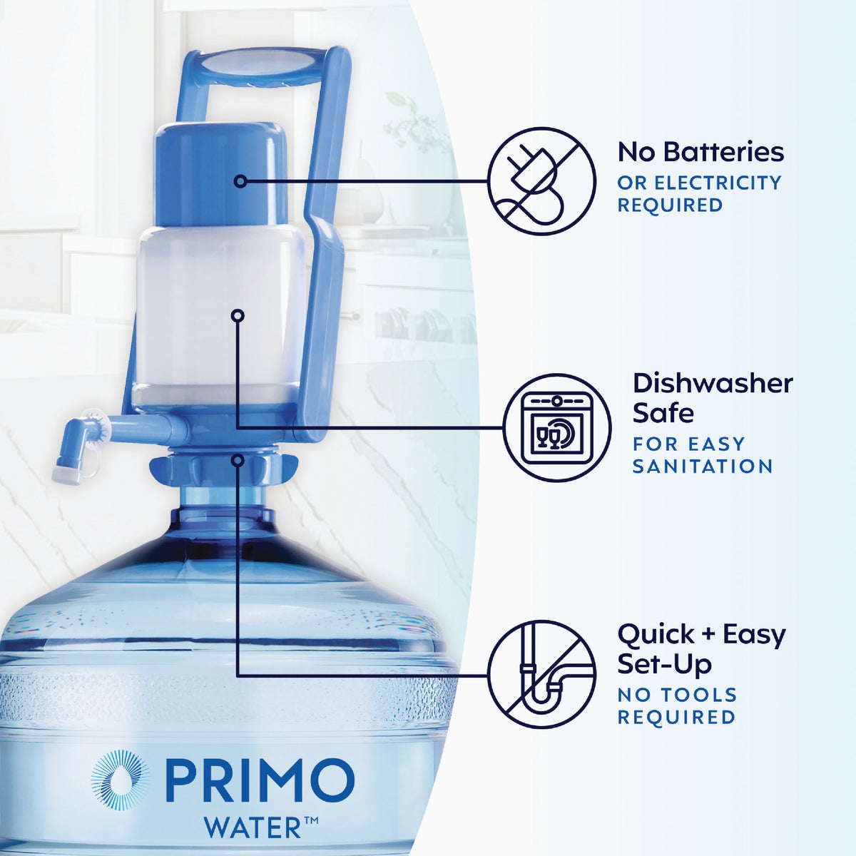 Primo Water BPA Free Portable Water Dispenser Image 4
