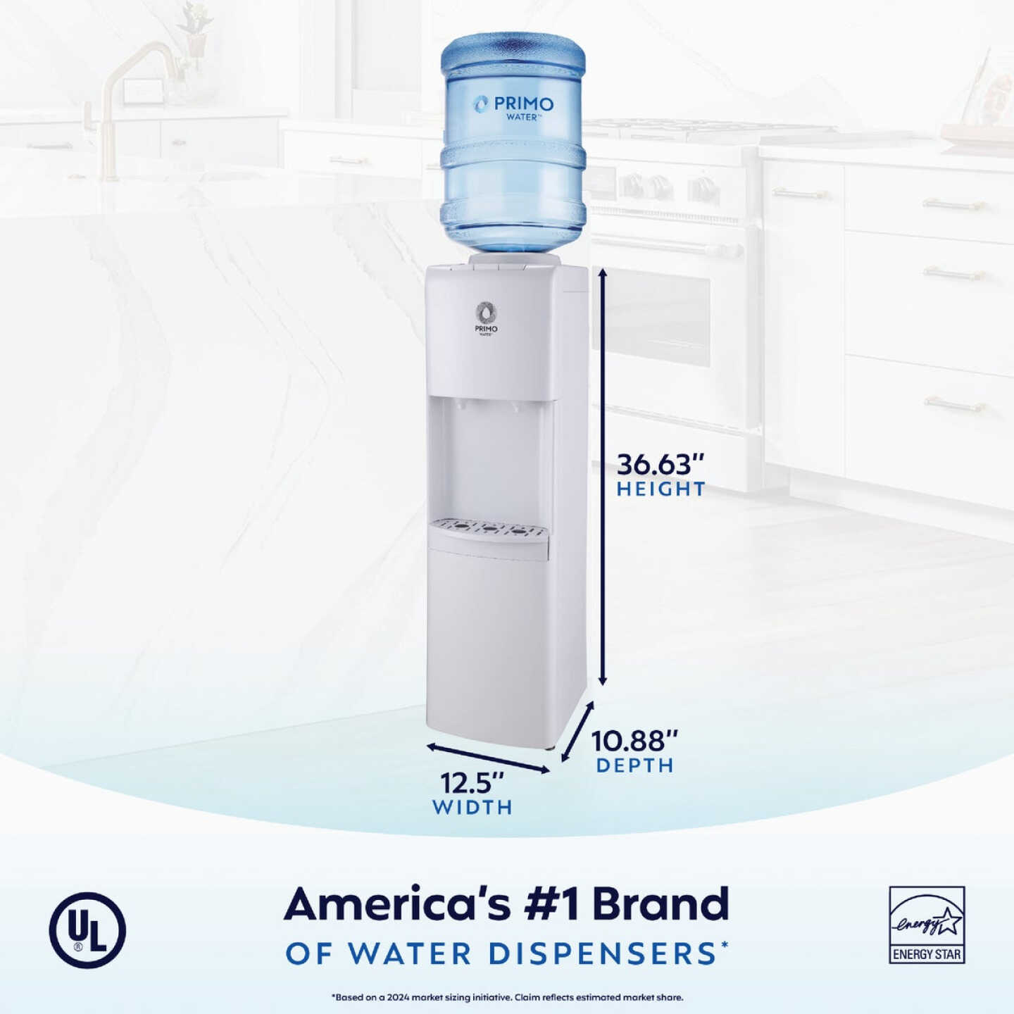 Primo Water Top Loading Classic 2 Temp Water Dispenser Image 5