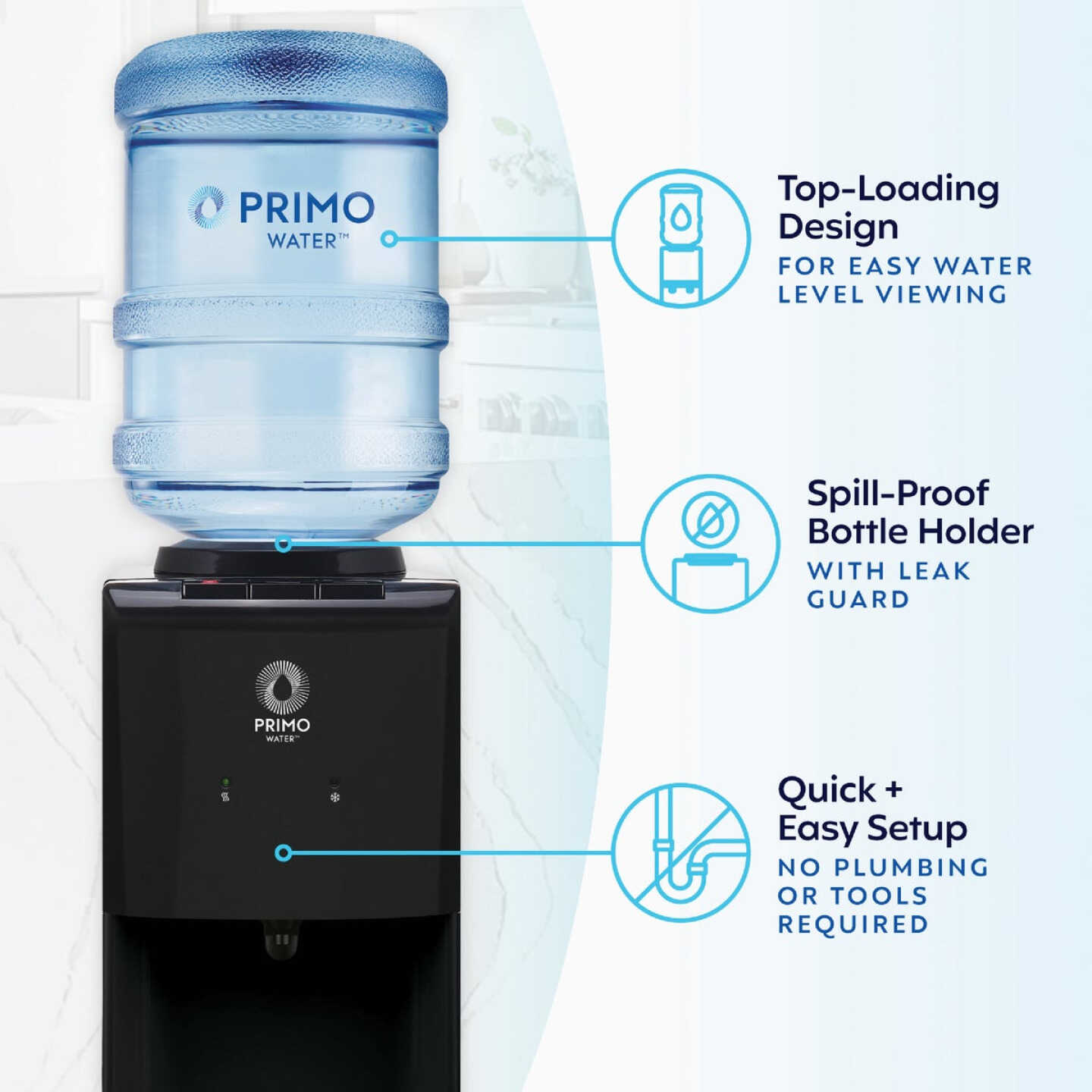 Primo Water Top Loading Pro 3 Temp Water Dispenser Image 2