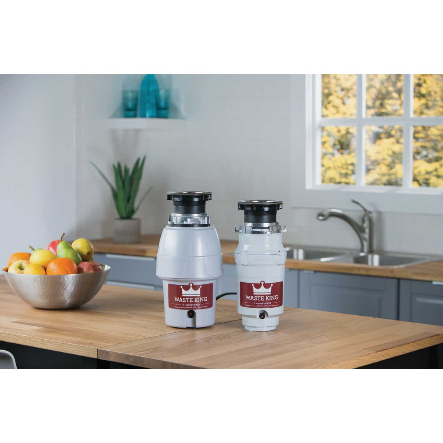 Waste King Legend Series 1/2 HP Garbage Disposer, 5 Year Warranty Image 2