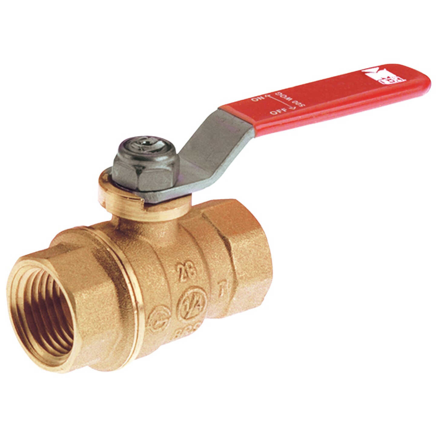 ProLine 2 In. FIP x 2 In. FIP Brass Ball Valve Image 1