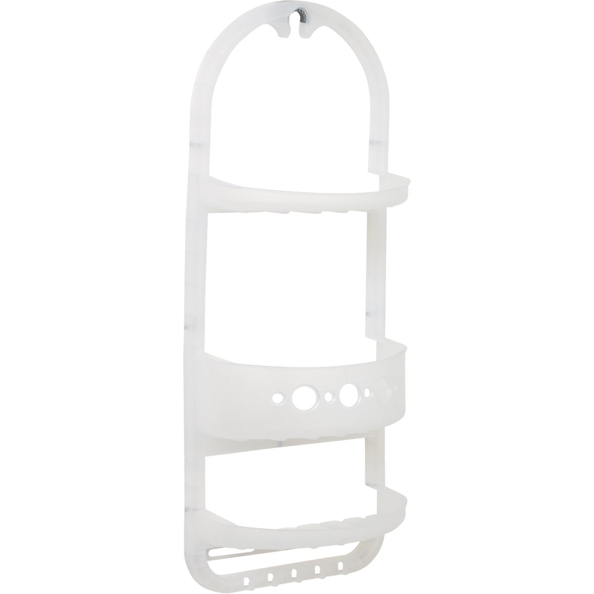 Zenith Zenna Home Plastic 10-1/4 In. x 26-1/4 In. Shower Caddy