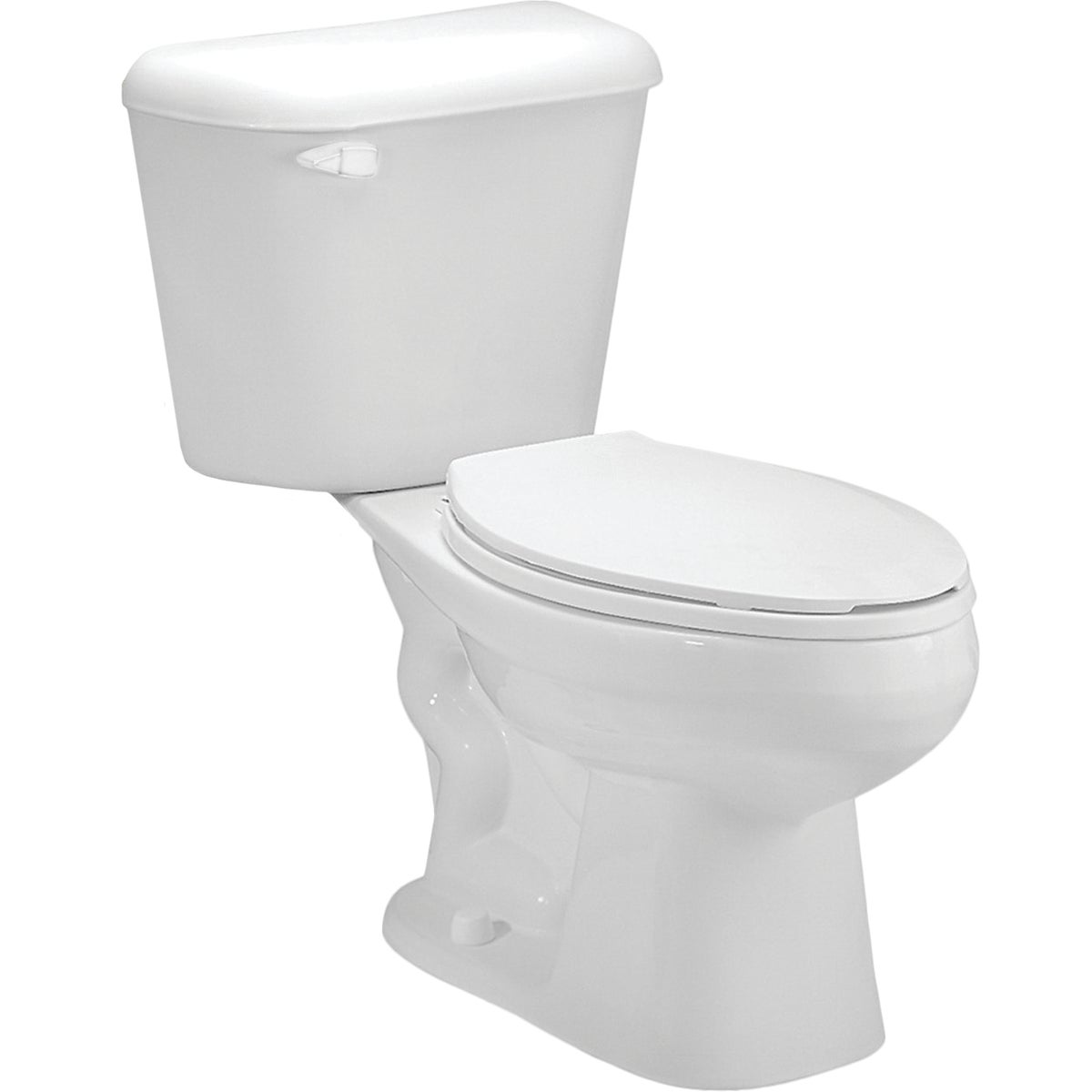 Mansfield Pro-Fit 2-128 White Elongated Bowl 1.28 GPF Complete Toilet Image 2