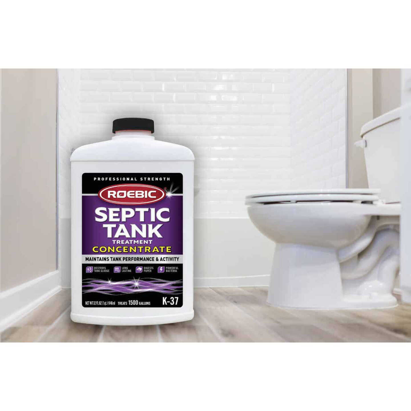 Roebic K-37 1 Qt. Concentrate Septic Tank Treatment Image 2