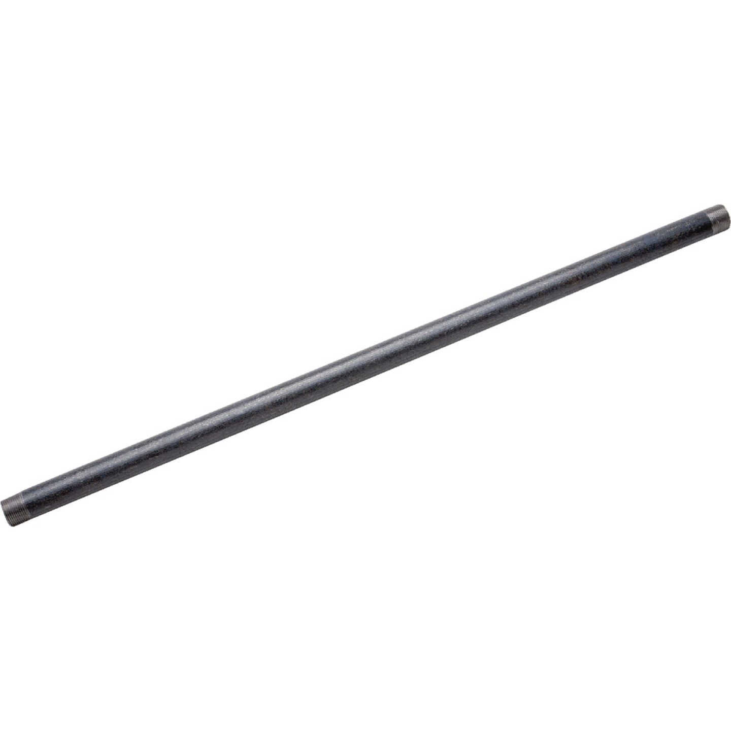 United Pipe & Steel 1 In. x 10 Ft. Carbon Steel Threaded Black Pipe Image 1