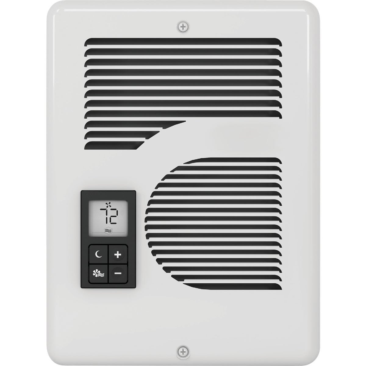 Cadet Energy Plus 1600W 240V Electric Fan-Forced Heater with Digital Thermostat, White Image 5