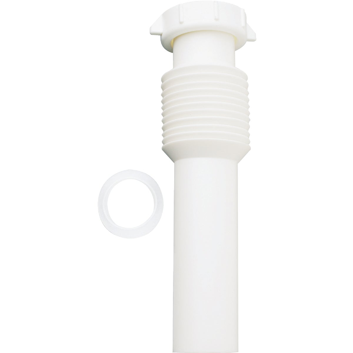 Do it Best 1-1/2 In. x 12 In. White Plastic Tailpiece Image 3
