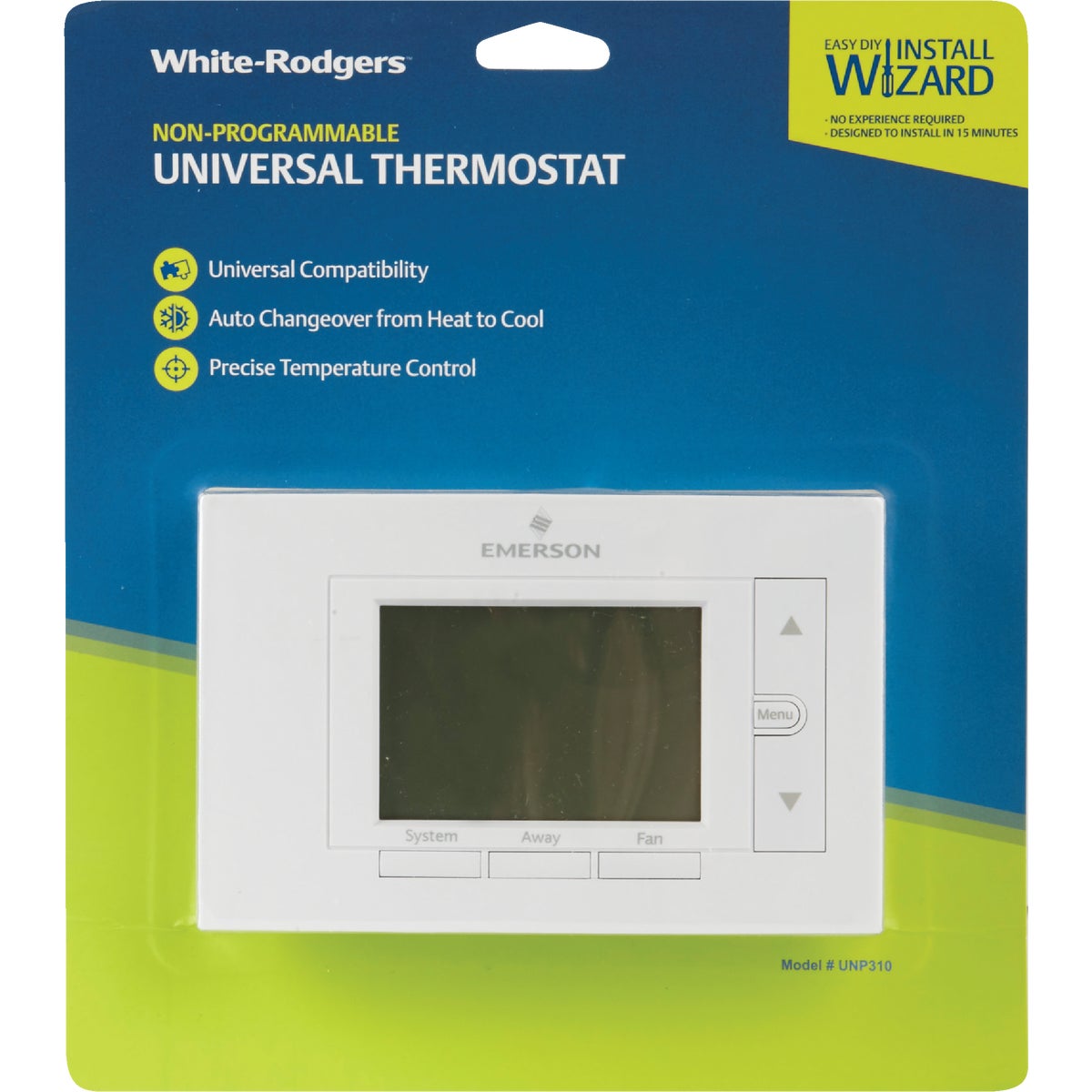 White Rodgers Universal Non-Programmable White Digital Thermostat Image 2