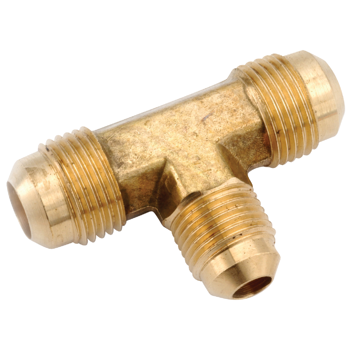 Anderson Metals 1/2 In. x 5/8 In. Brass Forged Flare Reducing Tee Image 1