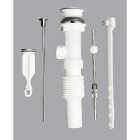 Do it Best 1-1/4 In. Chrome-Plated/Plastic Flexible Pop-Up Assembly Image 1