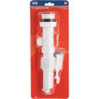 Do it Best 1-1/4 In. Chrome-Plated/Plastic Flexible Pop-Up Assembly Image 2