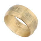 Anderson Metals 1/4 In. Low Lead Brass Compression Sleeve (50-Pack) Image 1