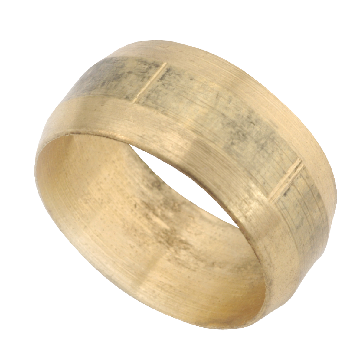 Anderson Metals 3/8 In. Low Lead Brass Compression Sleeve (50-Pack) Image 1