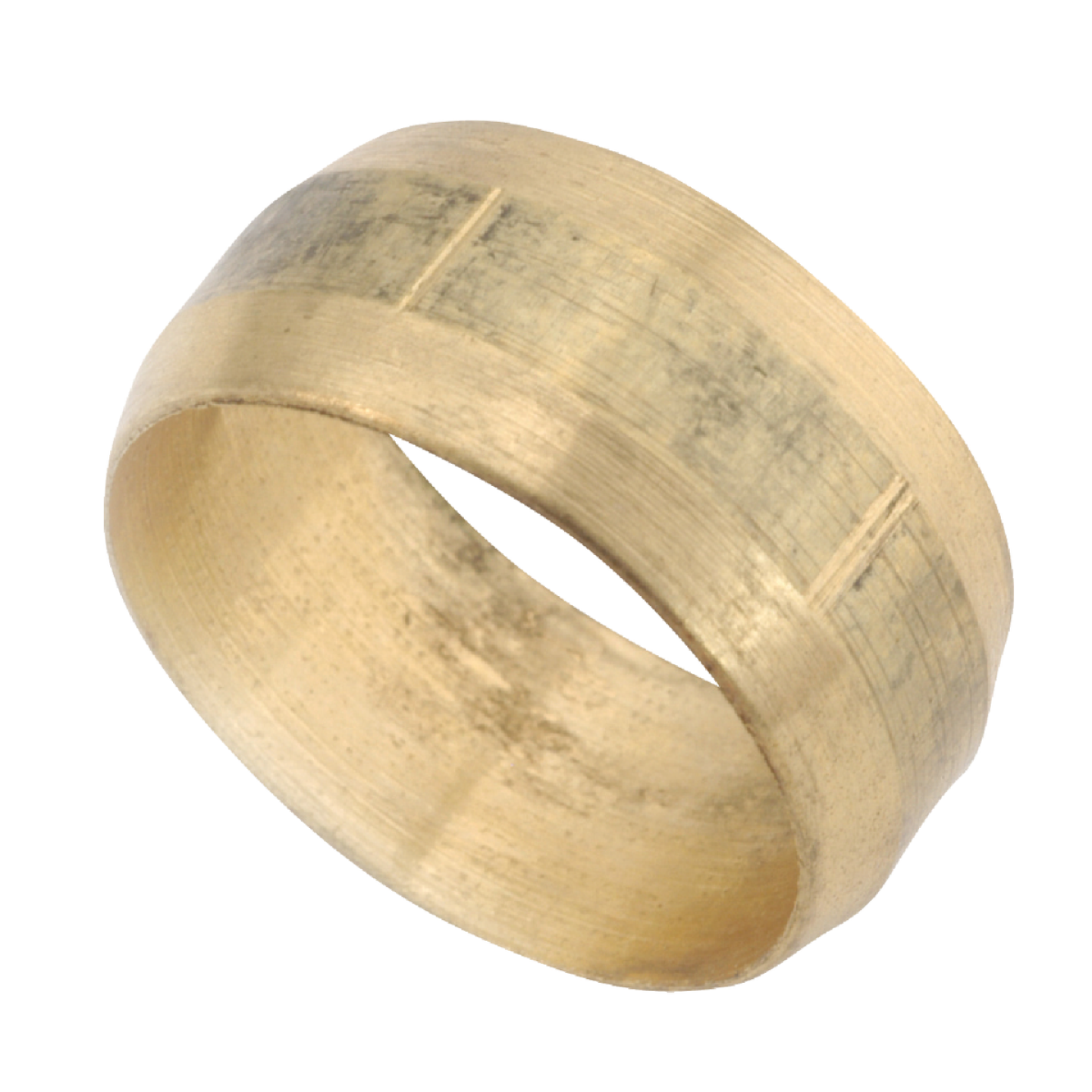 Anderson Metals 3/8 In. Low Lead Brass Compression Sleeve (50-Pack) Image 1