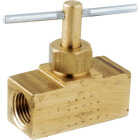 Anderson Metals 1/4 In. FIP x 1/4 In. FIP Brass Straight Needle Valve Image 1